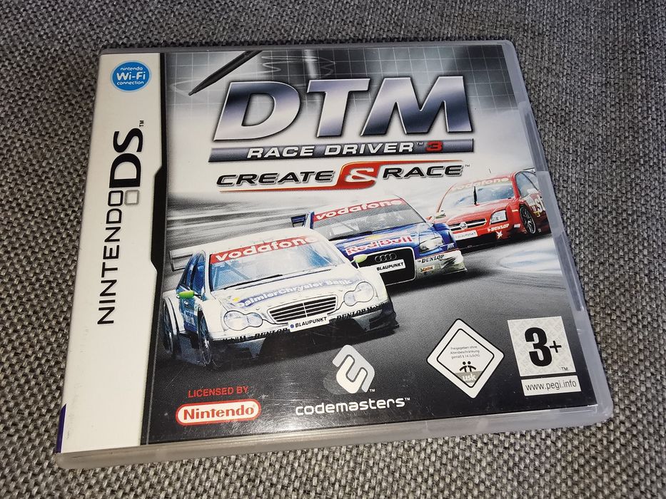 DTM Race Driver DS Nintendo gra ANG (komplet stan BDB) sklep Ursus
