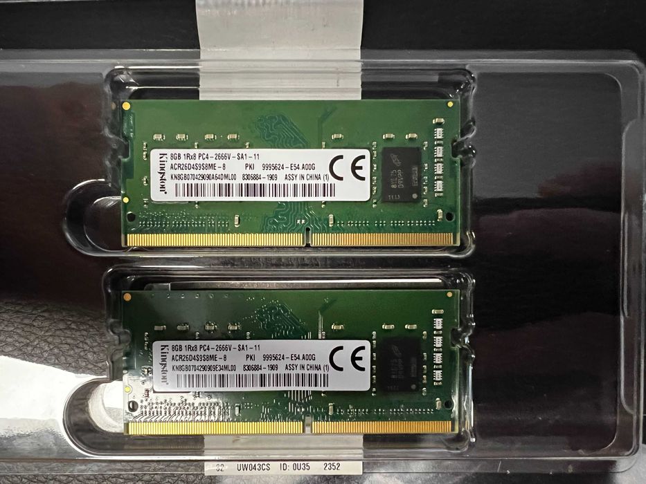 Pamięc RAM SODIMM DDR4 16Gb (2x8Gb) 2666MHz
