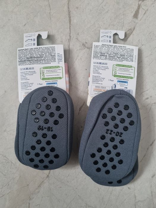 Babydream skarpetki antypoślizgowe z usztywnianą podeszwą