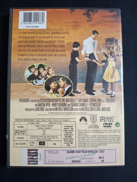 DVD Quase nos teus braços.