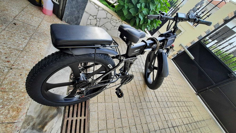 Bicicleta Elétrica Dobrável 1000W