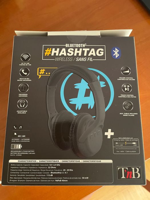 Auscultadores sem fio TnB