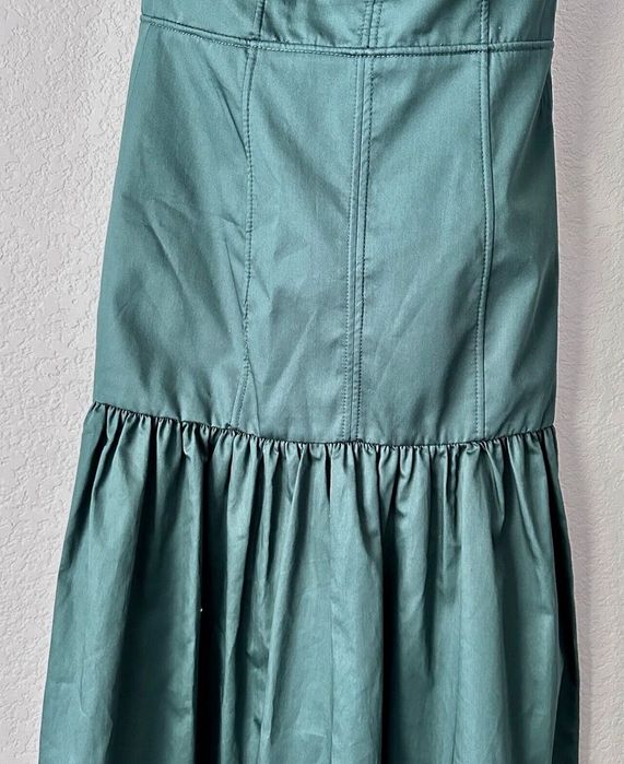 Zara szmaragdowa sukienka NOWA rozmiar XL