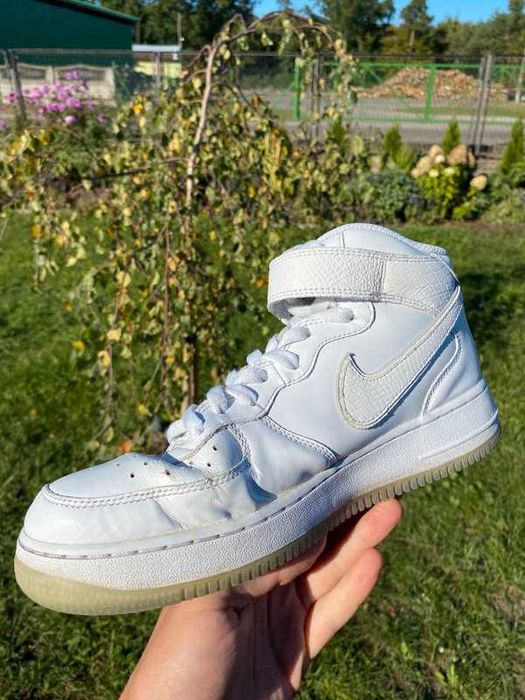 Buty damskie sneakersy Nike Air Force 1 Mid W r.41 biały streetwear