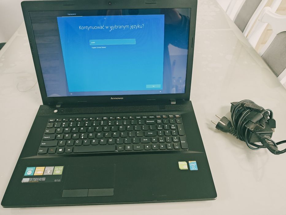 Laptop Lenovo G710 17" 8 GB RAM