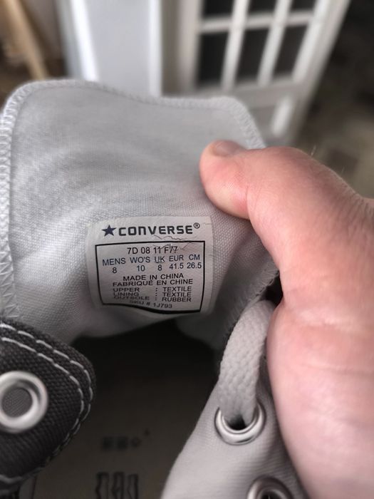 Sapatilhas All Star Conver antigas