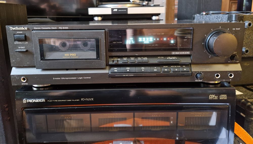 Magnetofon stereo deck TECHNICS RSB 465