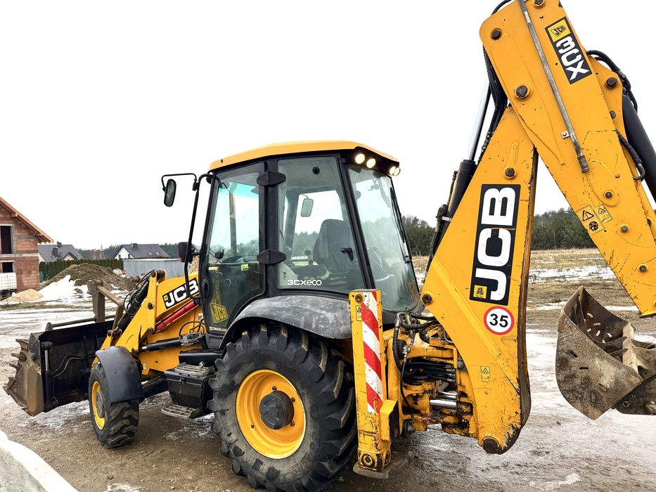 Jcb 3cx powershift klimatyzacja koparko ładowarka