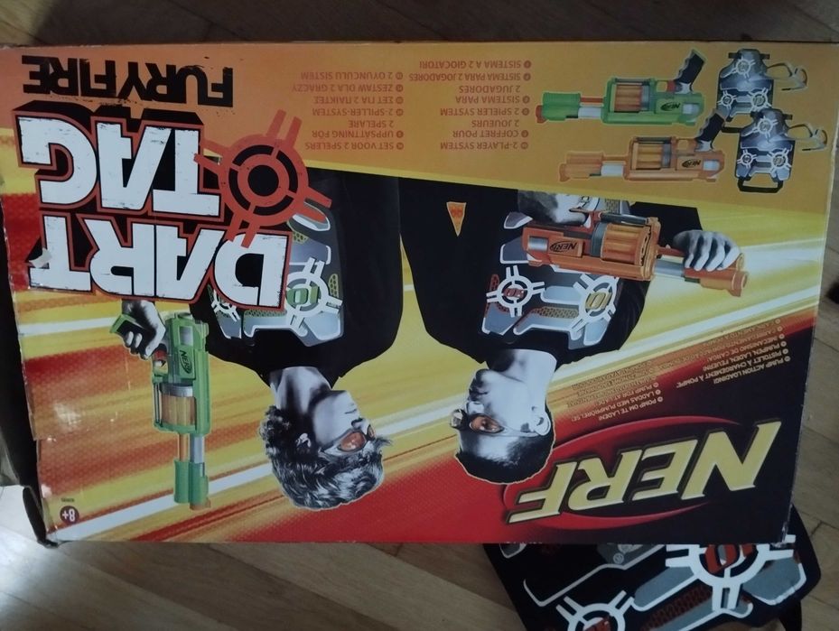 Zestaw Nerf Dart Tag Furyfire + Maverick