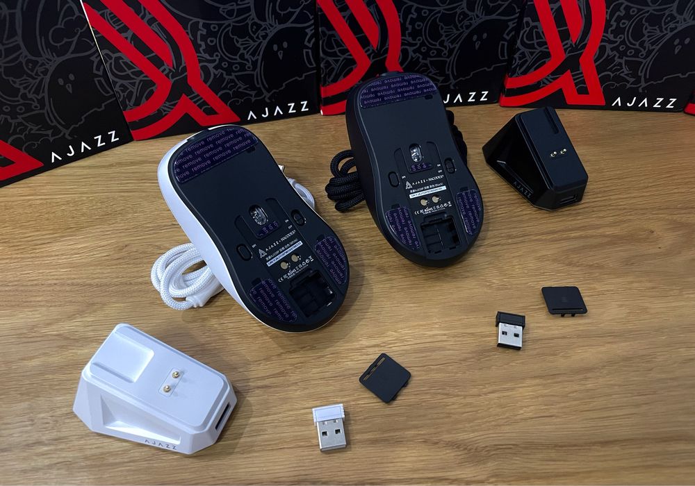 НОВІ Ajazz AJ159P PAW3395 26000 DPI Wireless | ІГРОВА МИШКА