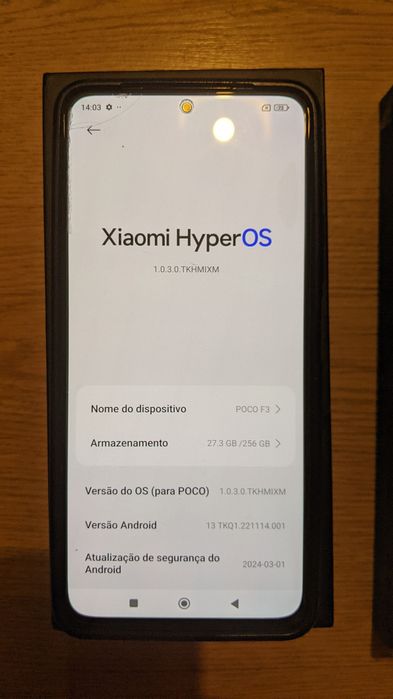 Poco F3 Night Black | 8GB RAM | 256GB ROM