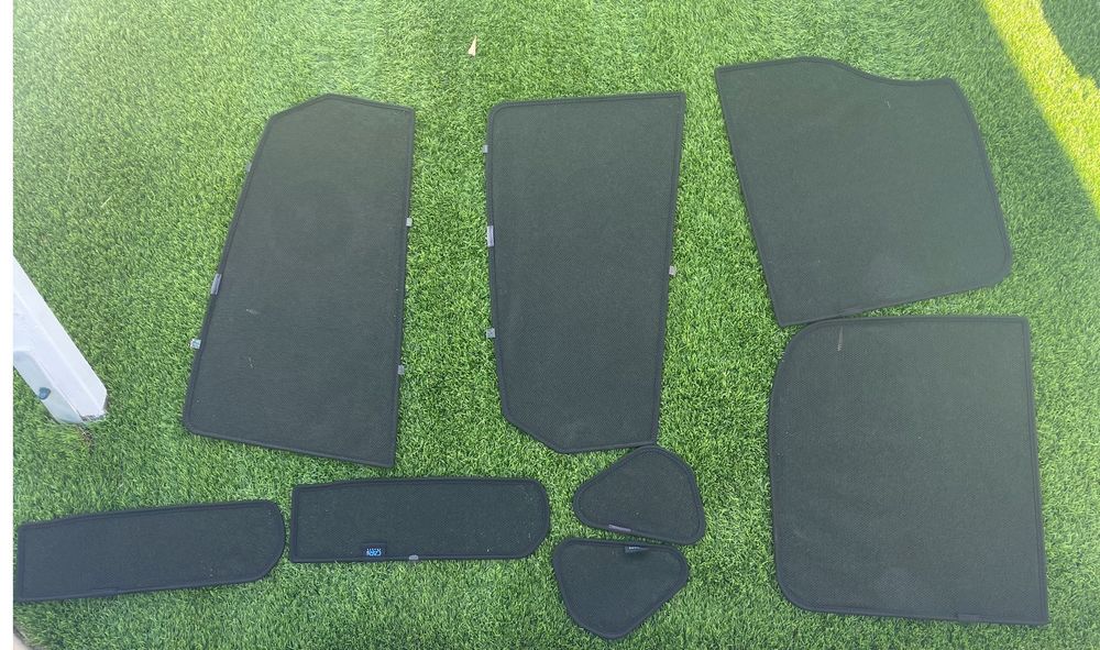 Cortinas marca "Car Shades" Prius 3g - kit completo