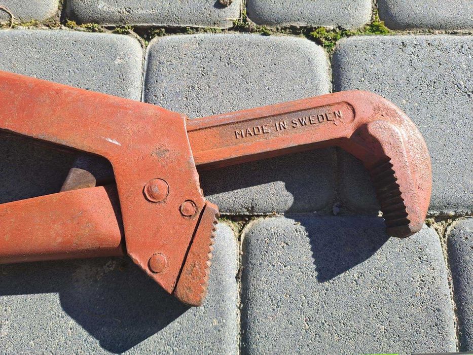 Duży szwedzki klucz nastawny Sandvik Bahco 143