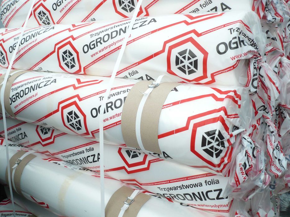 Tunel folia tunelowa UV 10 12x33m folia ogrodnicza 180 mic 10 sezonowa