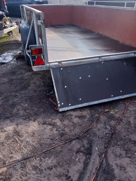 Przyczepa 2osie 2800dmc pod mini koparke