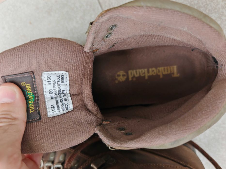 Botas Timberland tamanho 43 — Couro genuíno