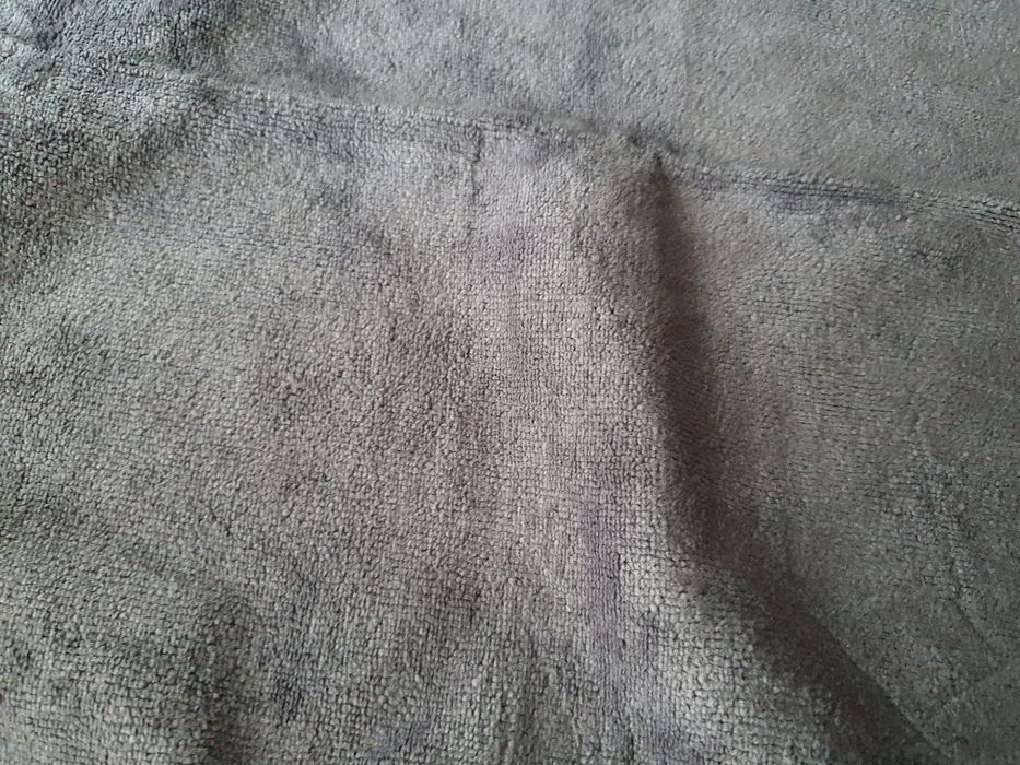 Микрофибра для авто двухстороння тёмно-серая 30*30с