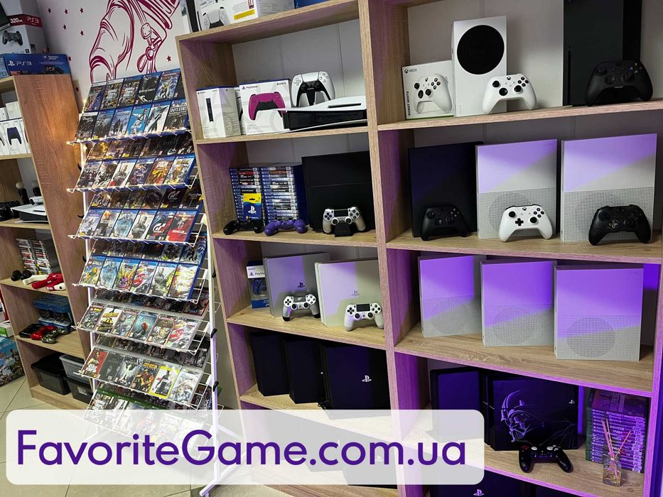 PS4 FAT 500GB + 10 ігор + Гарантія / Доставка Київ / Плейстейшн 4