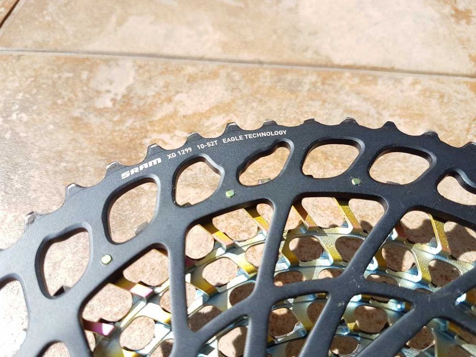 kaseta 12speed Sram XG-1299 Eagle, 10-52T, XD, Rainbow