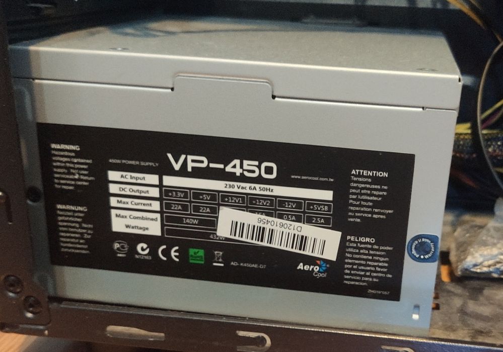 Komputer SSD 256+8GB DDR3+DVD+INTEL i3-4160+Grafika