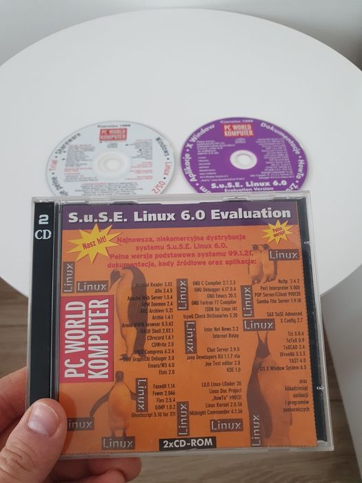 S.u.S.E. Linux 6.0 PC World Komputer