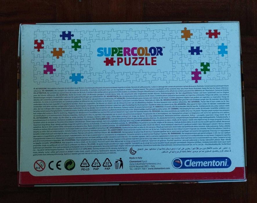 Conjunto 3 puzzles para criança