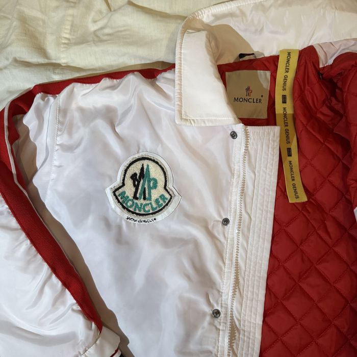 Нейлонова Вітровка Moncler x Palm Angels Genius Jacket (White)ОРИГІНАЛ