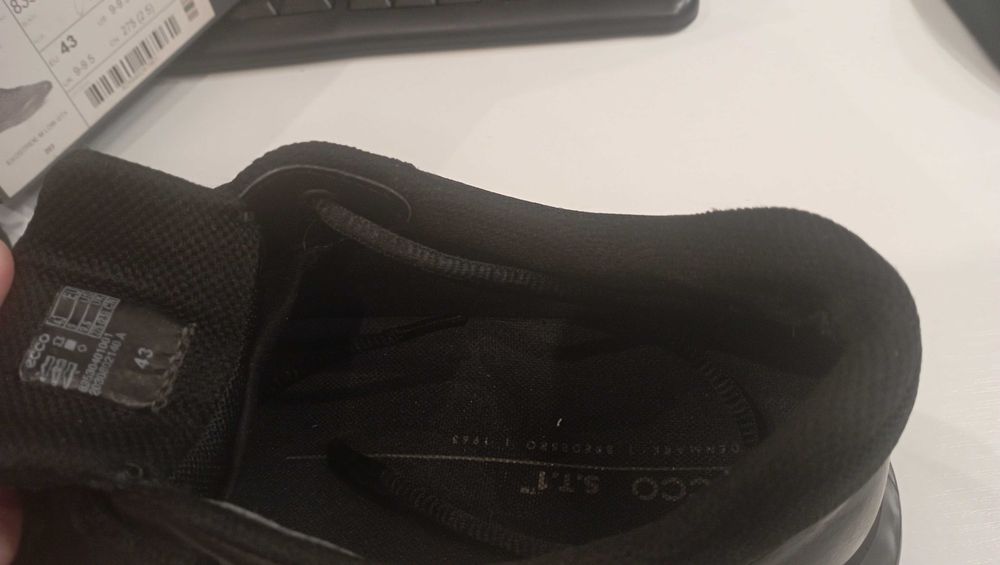 Чоловічі шкіряні кросівки ECCO Exostride Goretex. Оригінал. Р 43.