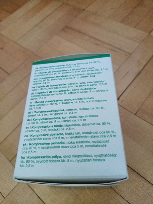 Bandaż kompresyjny, uciskowy