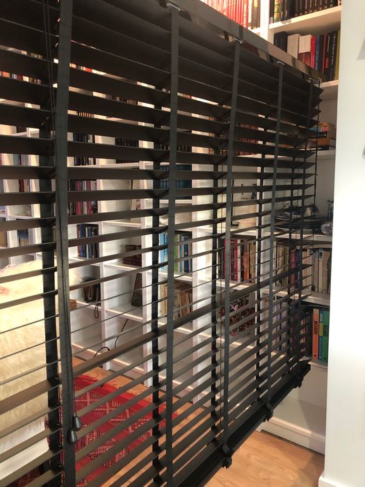 Persianas de madeira wenge