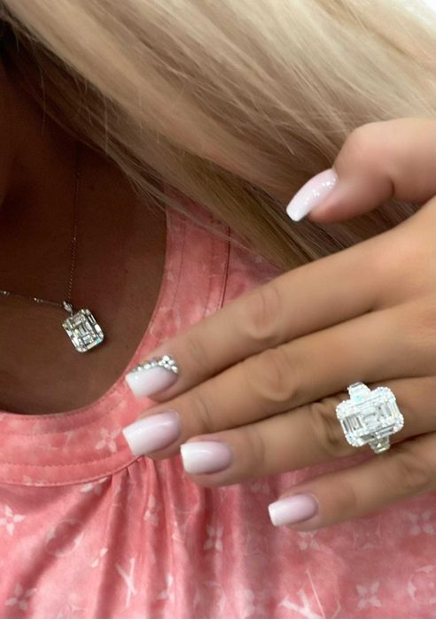 Wisiorek z diamentami naturalnymi Infinity 1.80 CT VVS/F