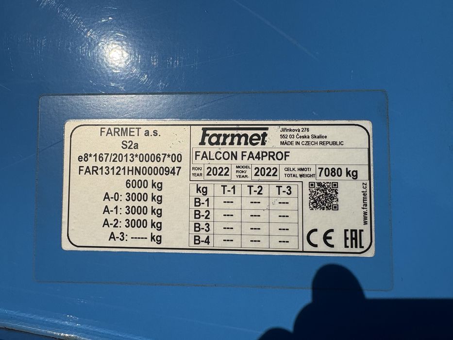Agregat uprawowo siewny lemken Farmet falcon 4m 2022rok