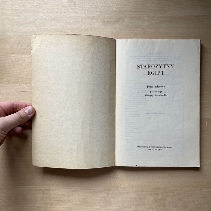 Starożytny Egipt książka