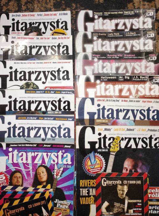Gitarzysta #35-47 (2009) + CD