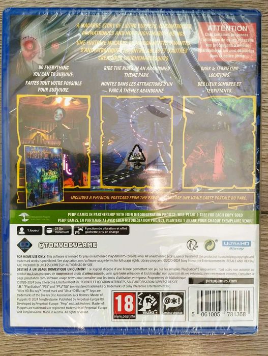 Nowa Gra Jack Holmes Master of Puppets PS5 Playstation