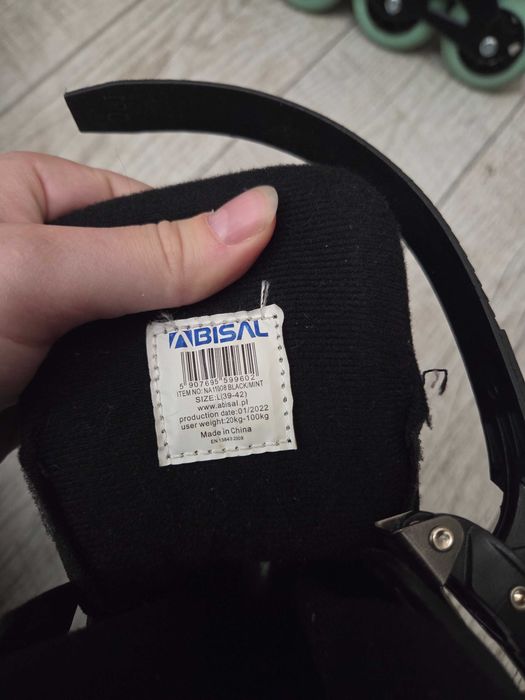 Rolki czarne ABISAL