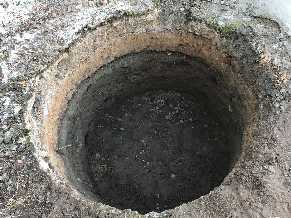 Земляные работы вручную, копка траншей, рытьё котлованов, сливных ям ...