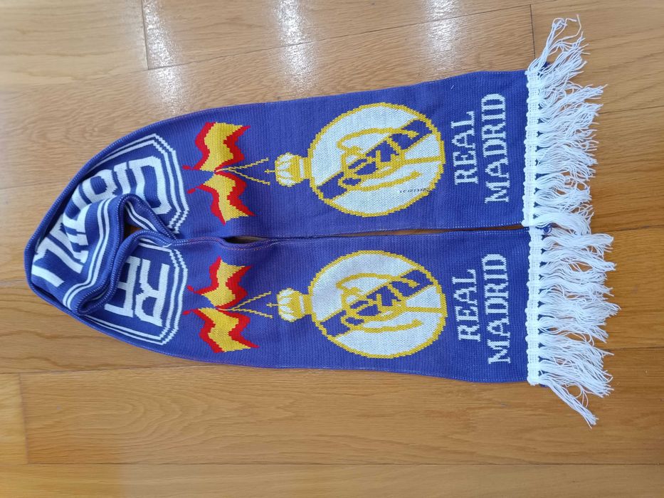 Real Madrid cachecol bufanda echarpe sciarpa scarf _A025