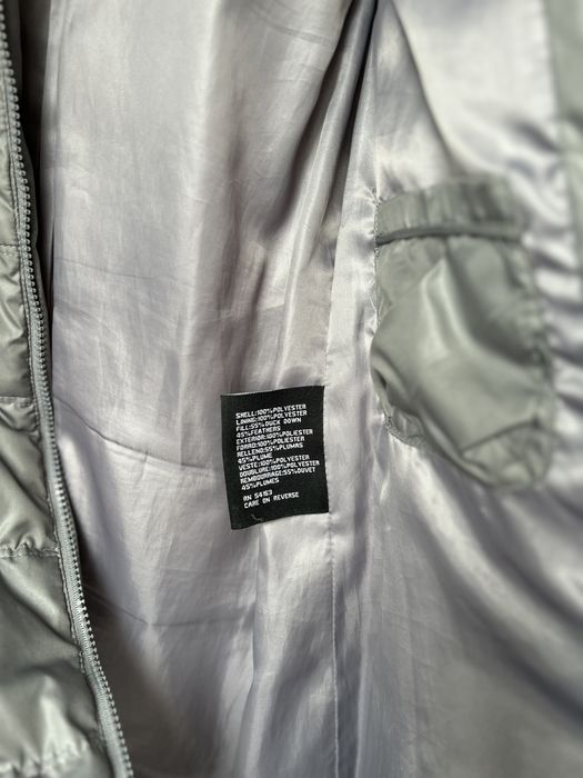 Kurtka płaszcz Guess szara puchowa S/M