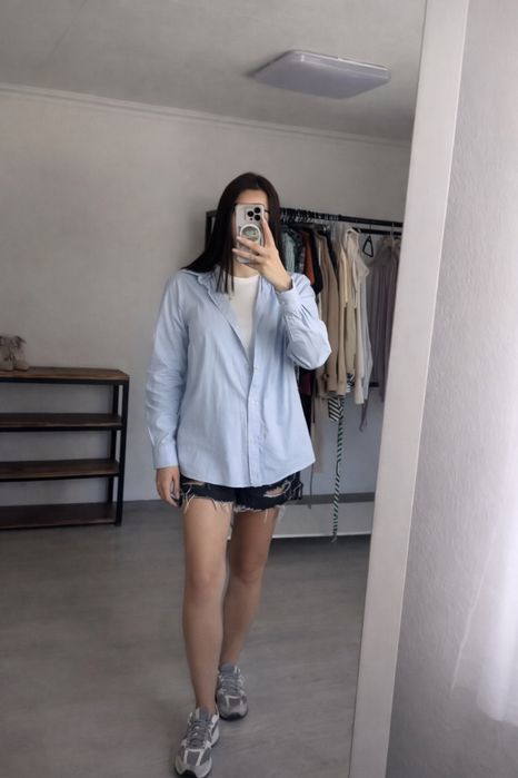 Базова жіноча сорочка оверсайз