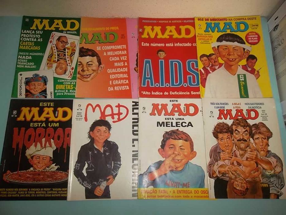 44 Revistas MAD - EDITORA RECORD