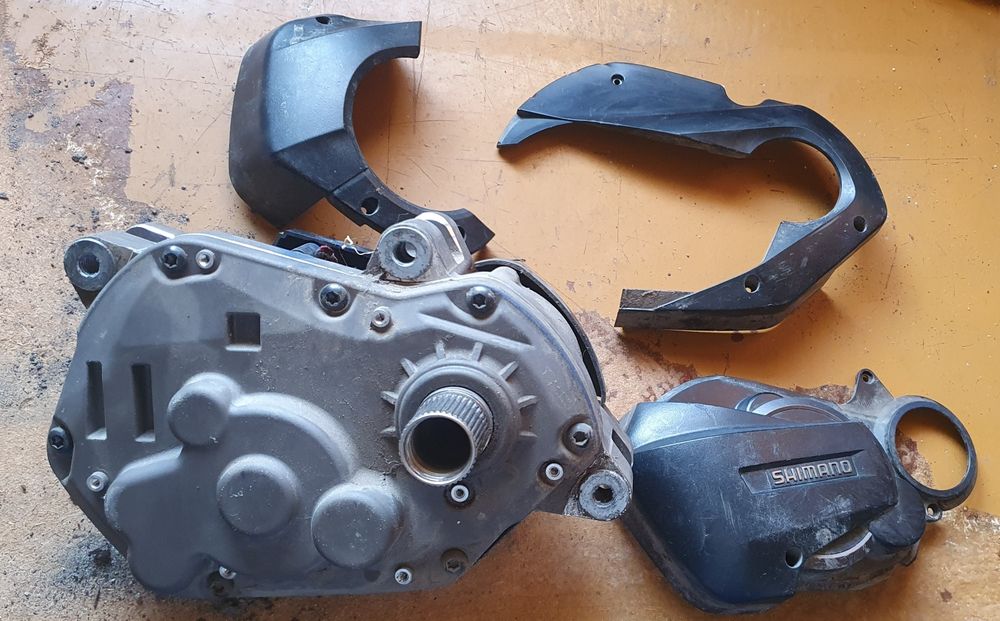 Shimano steps e7000 silnik uszkodzony