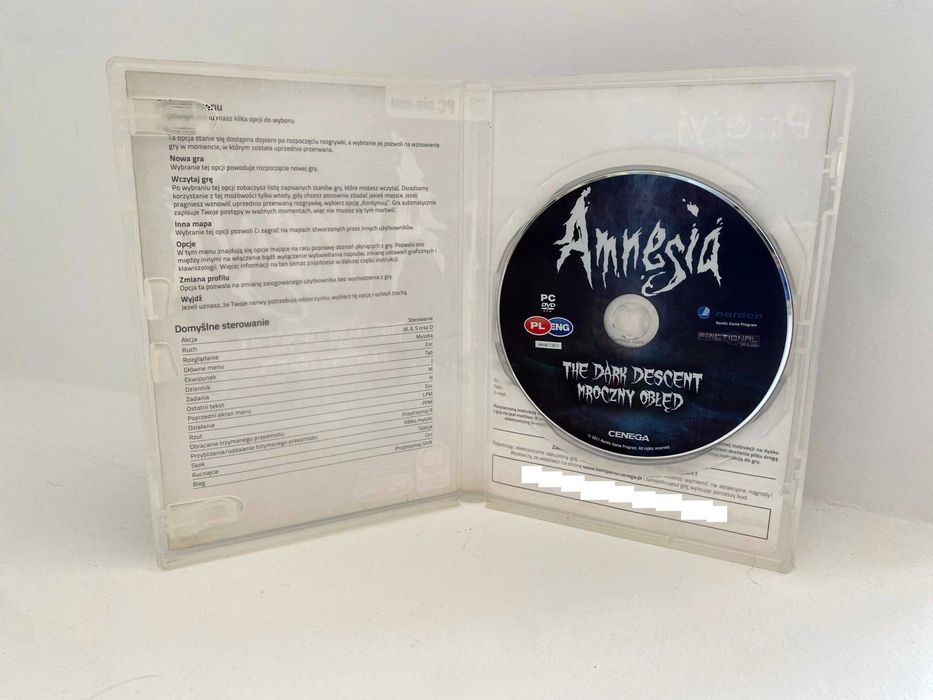 Amnesia: The Dark Descent Mroczny Obłęd pełna wersja PL PC 2011 st BDB