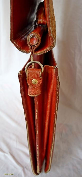 Teczka aktówka na dokumenty damsko męska ze skóry