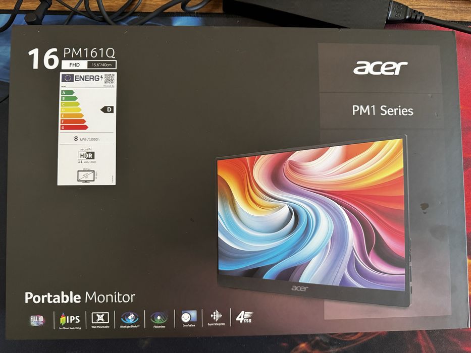 Портативний монітор Acer pm161q