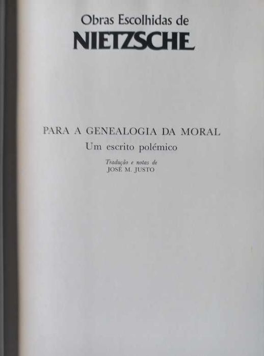 A Genealogia da Moral - Friedrich Nietzsche