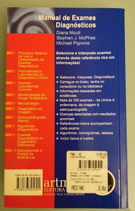 Manual de exames diagnósticos