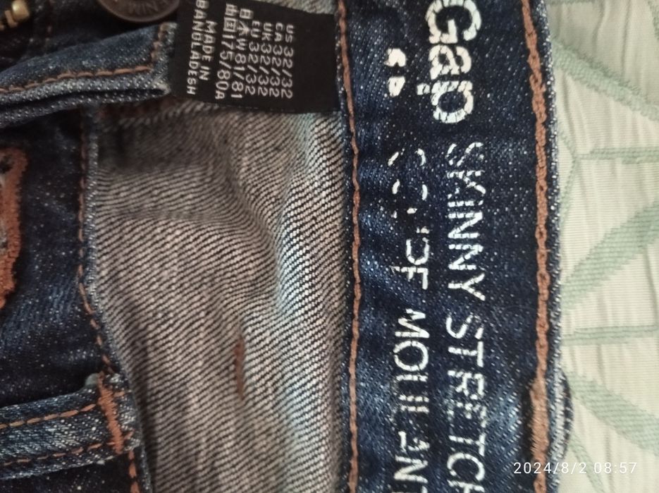 Джинсы мужские, скинни,GAP