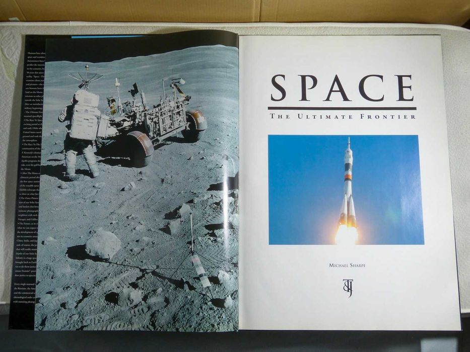 "Space: The Ultimate Frontier" Michael Sharpe. MEGA OGROMNY format!