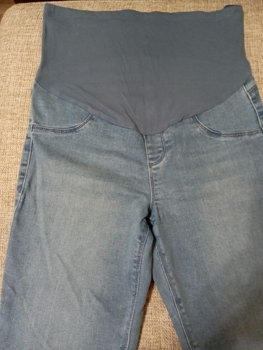 Продам недорого бу штани брюки джинси для вагітної беременной р 38